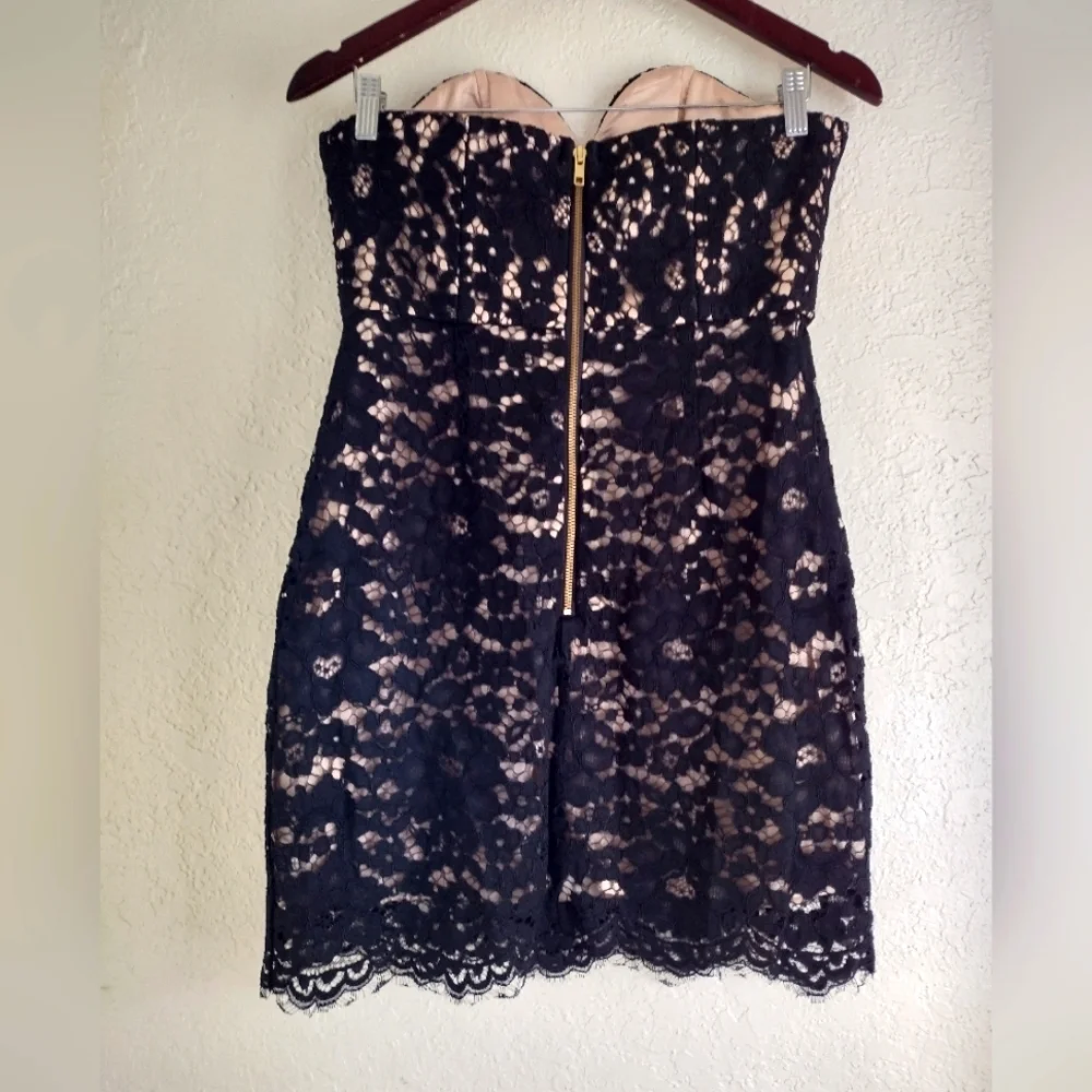 NBD x Naven Twins I Gotta Feeling Black Lace Dress - Picture 8 of 9